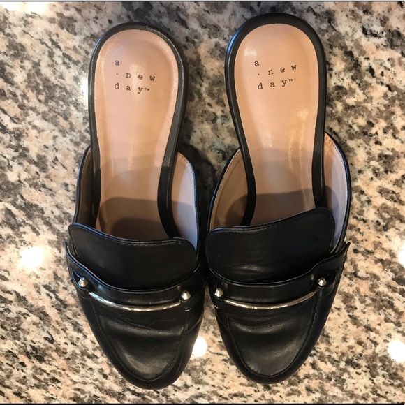 Like New❗️Black Mules (A New Day) - Picture 2 of 3